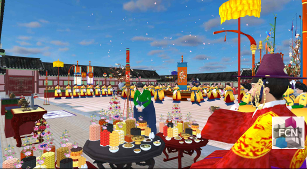 「봉수당진찬도」재현한 콘텐츠 '정조,